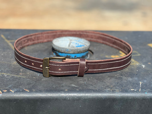 Coffee sewed edge belt