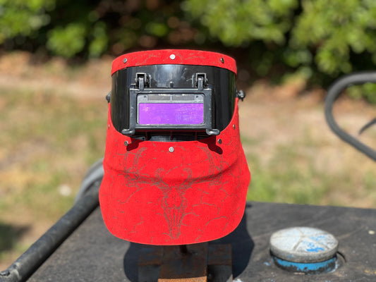 Red deer chopped tiger hood