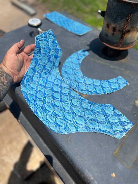 Pirarucu leather kit